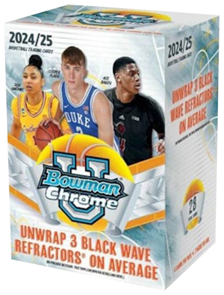 2024 25 Bowman University Chrome Basketball Value Box