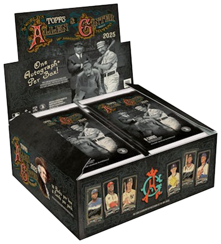 2025 Topps Allen  Ginter X Baseball Hobby Box