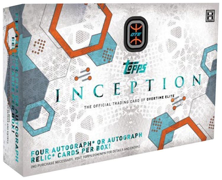 2023 Topps Overtime Elite Inception Basketball Hobby Box