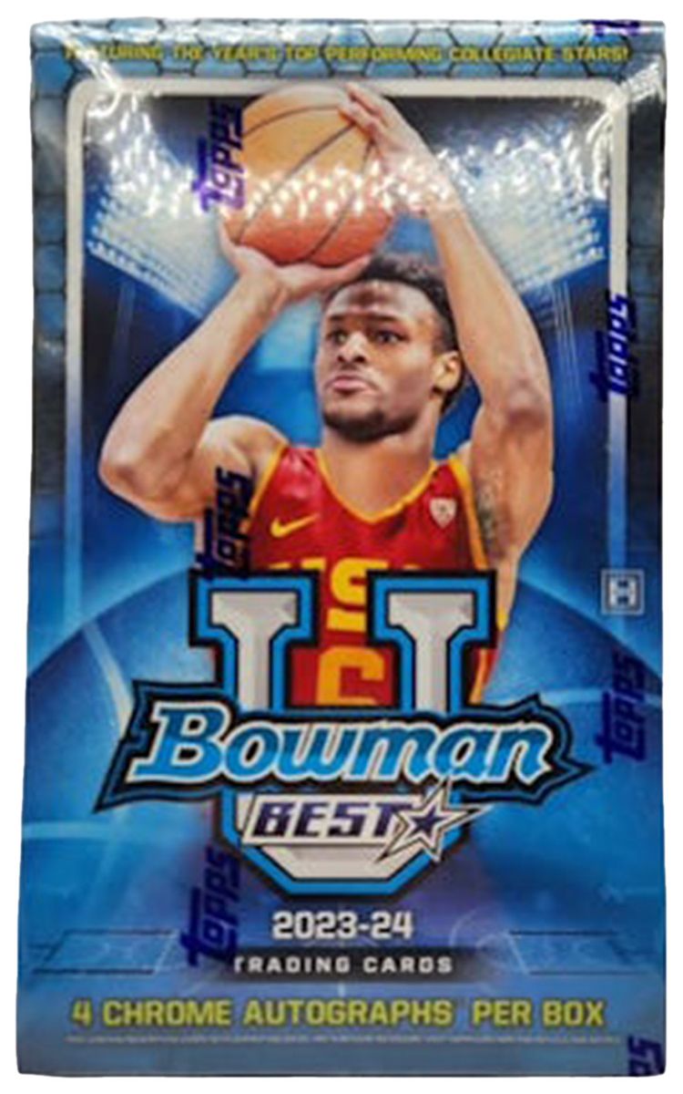 2023 24 Topps Bowman University Best Basketball Hobby Box