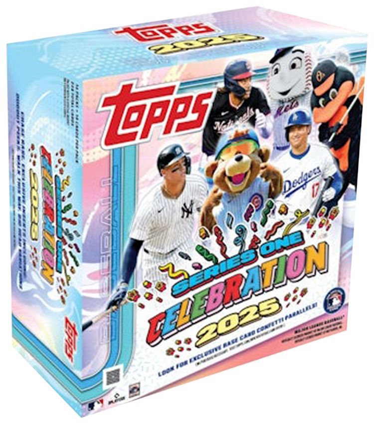 2025 Topps Series 1 Celebration MLB Mega Box