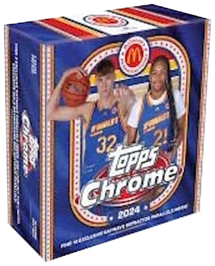 2024 Topps Chrome Mcdonalds All American Basketball Monster Box