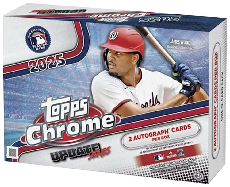 2025 Topps Chrome Update Series Breakers Delight Box