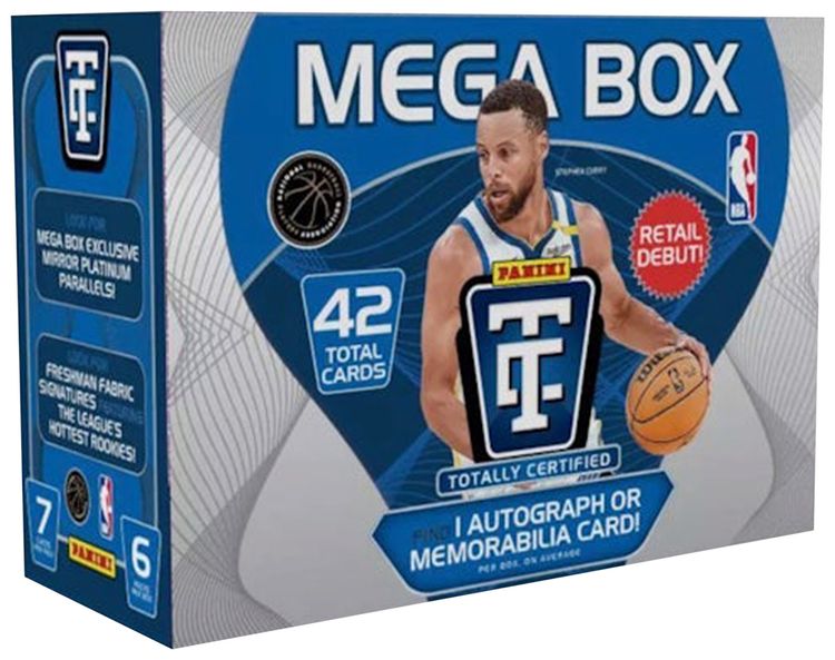 2024 25 Panini Totally Certified Basketball Mega Box