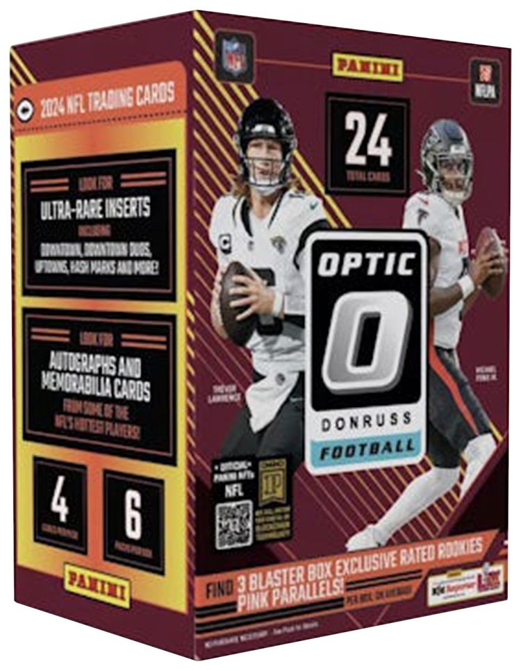 2024 Panini Optic Donruss NFL Blaster Box Pink Parallels