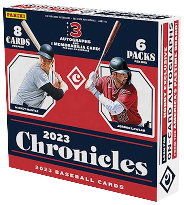 2023 Panini Chronicles Baseball Hobby Box