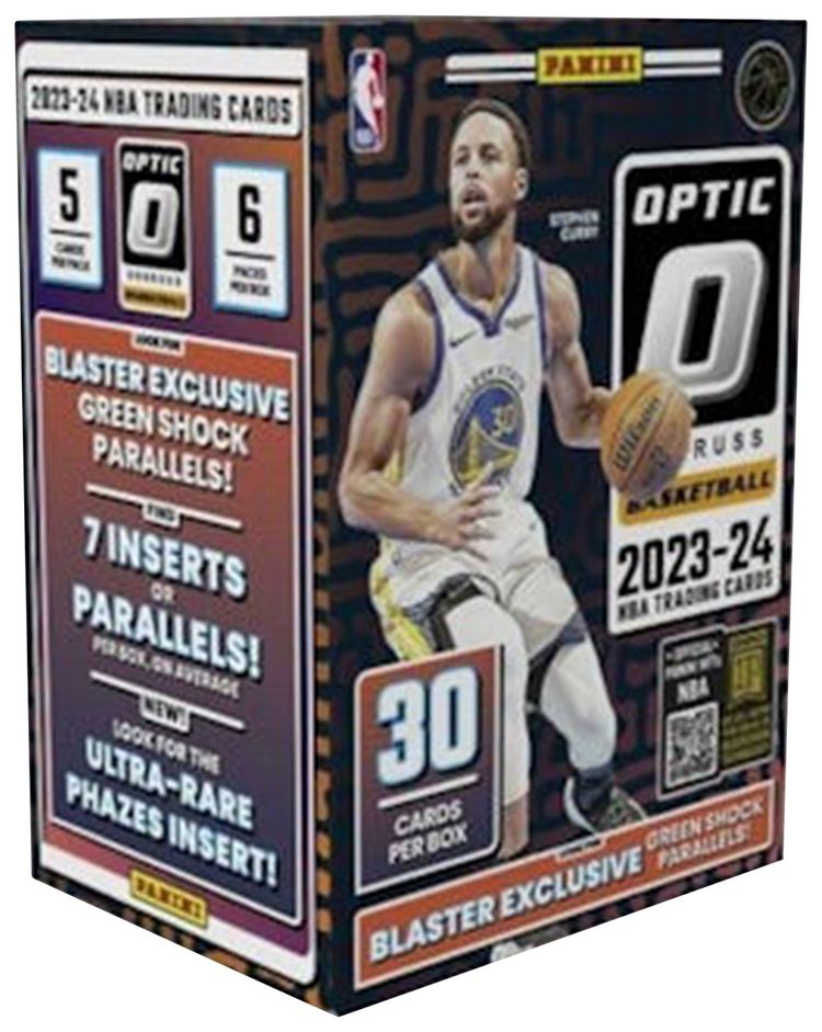2023 24 Panini Donruss Optic Basketball Blaster Box