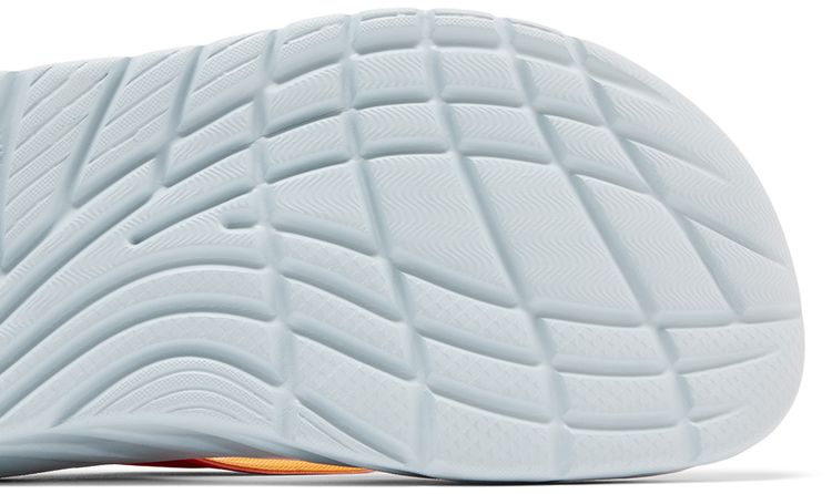 HOKA Ora Recovery Flip Slide Fiesta Amber Yellow