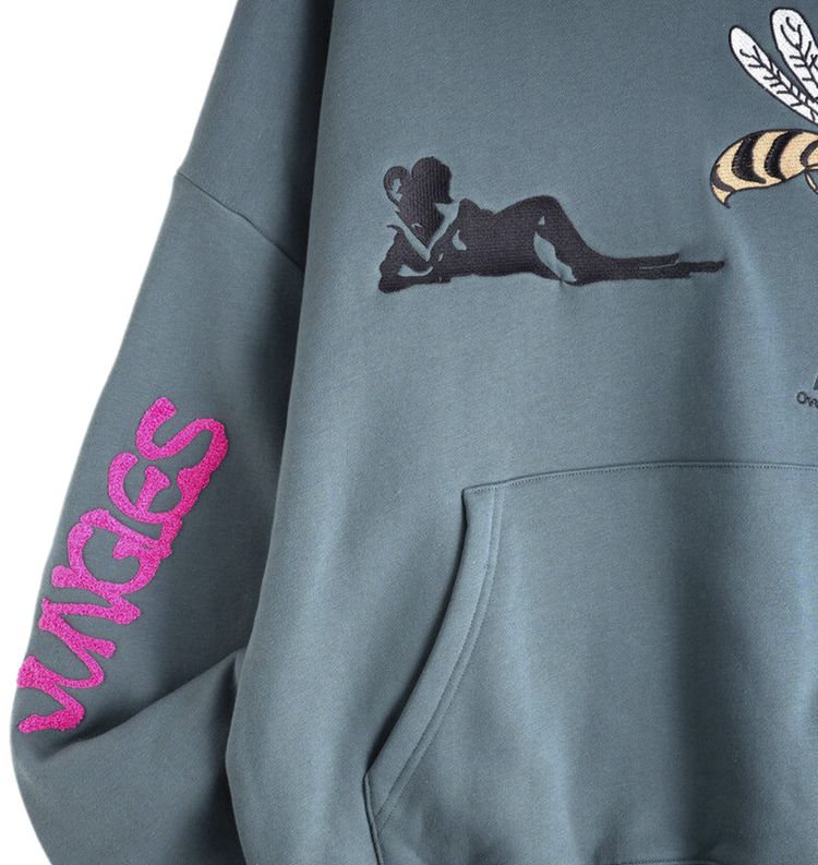 Jungles Pollinate Hoodie Green