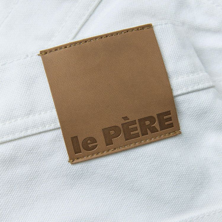 le PERE Painter Trouser Flat White