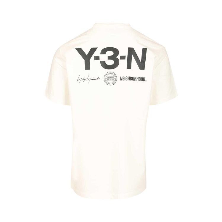 Y 3 NBHD Graphic Tee White