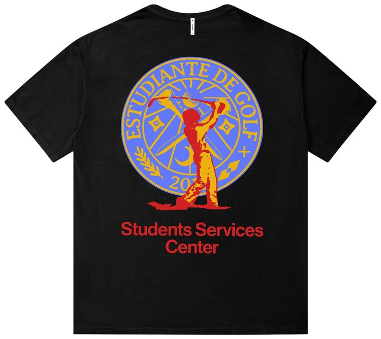 Students SSC Short Sleeve T Shirt Black