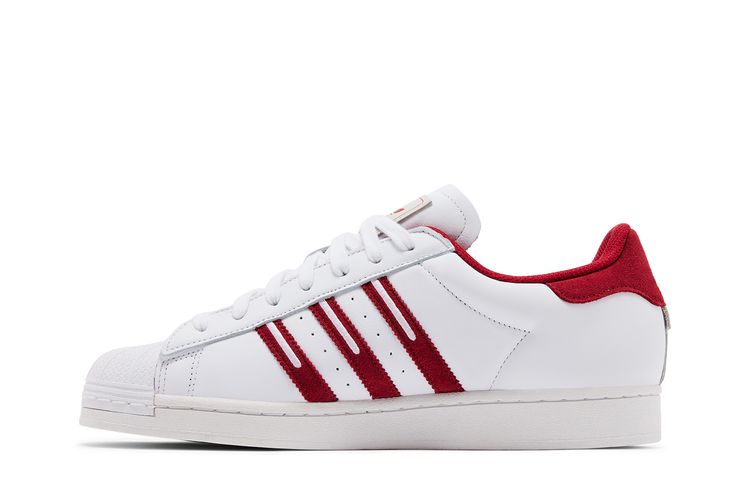 Buy adidas Superstar 'Embroidered Red Stripes' - ID1371 | GOAT