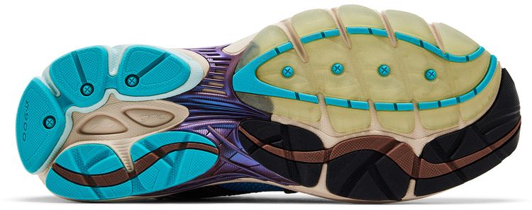 Footpatrol x Saucony ProGrid Omni 9 Blue Brown