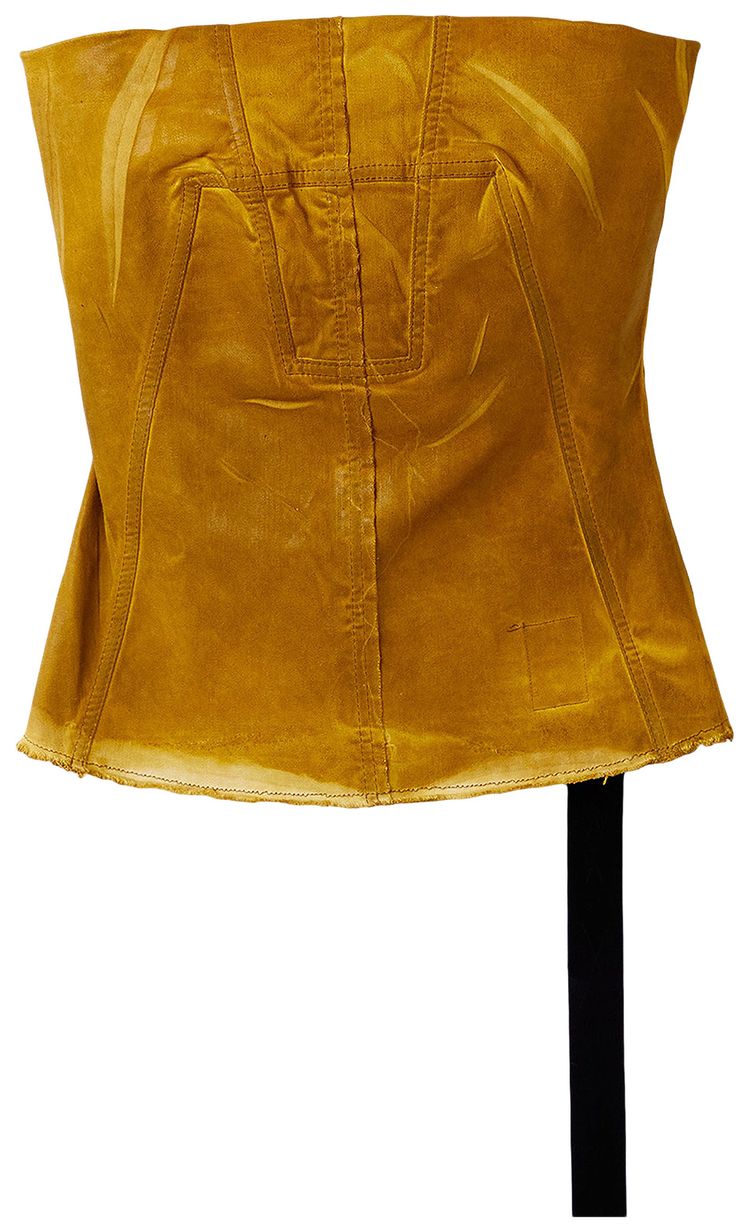 Rick Owens DRKSHDW Bustier Top Ochre