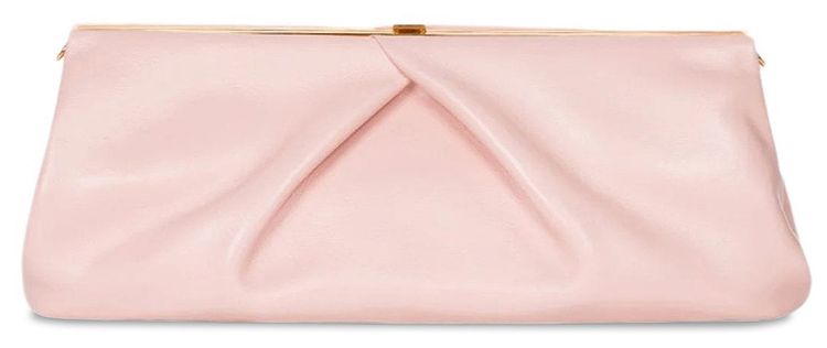 Dries Van Noten Fold Crisp Clutch Bag Rose