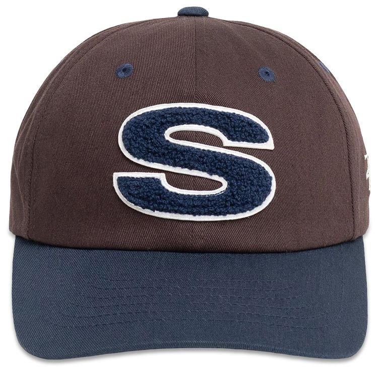 Stussy Low Profile Chenille S Snapback Dark Brown