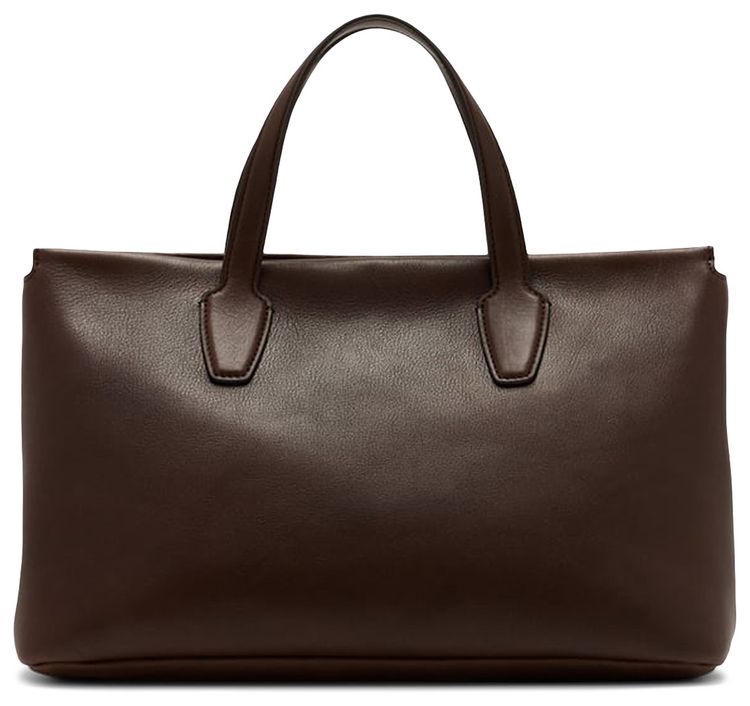 The Row Marcel Bag Deep Brown