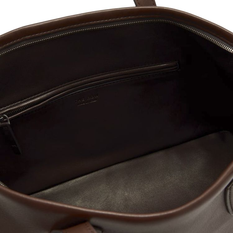 The Row Marcel Bag Deep Brown