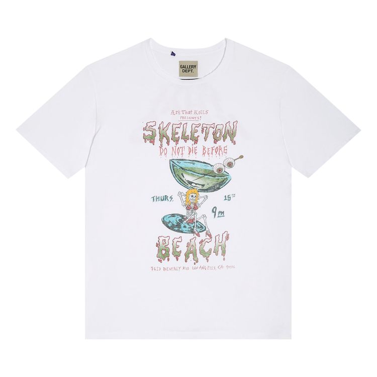 Gallery Dept Dont Die Tee Clean White