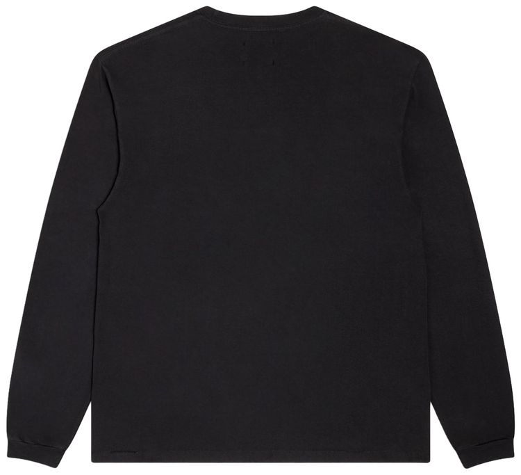 Gallery Dept French Logo Lux Long Sleeve Tee Washed Black