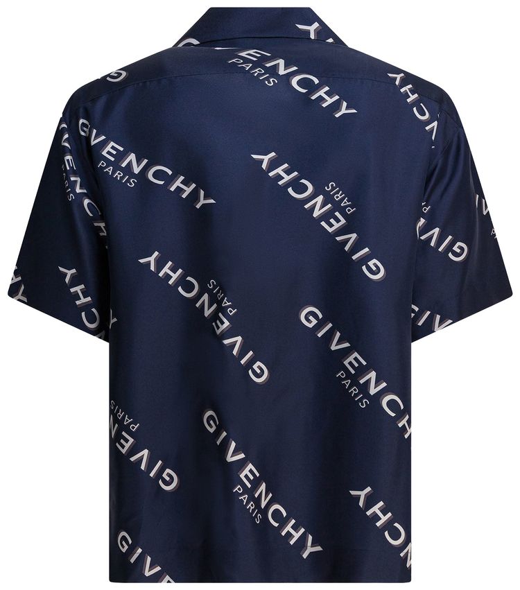 Givenchy Bowling Shirt Navy