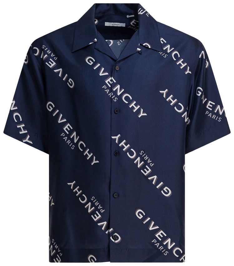 Givenchy Bowling Shirt Navy