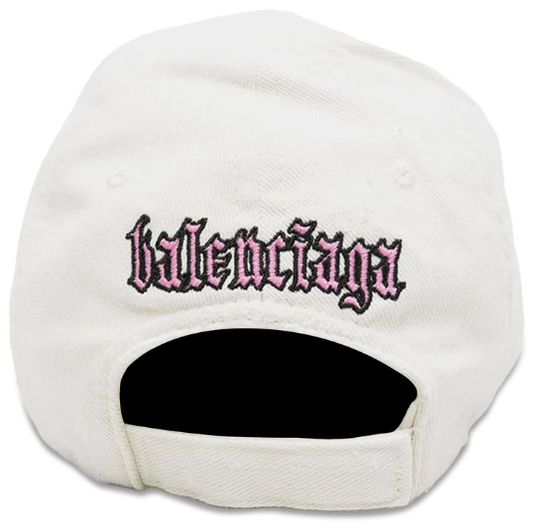 Balenciaga Cap Dirty White