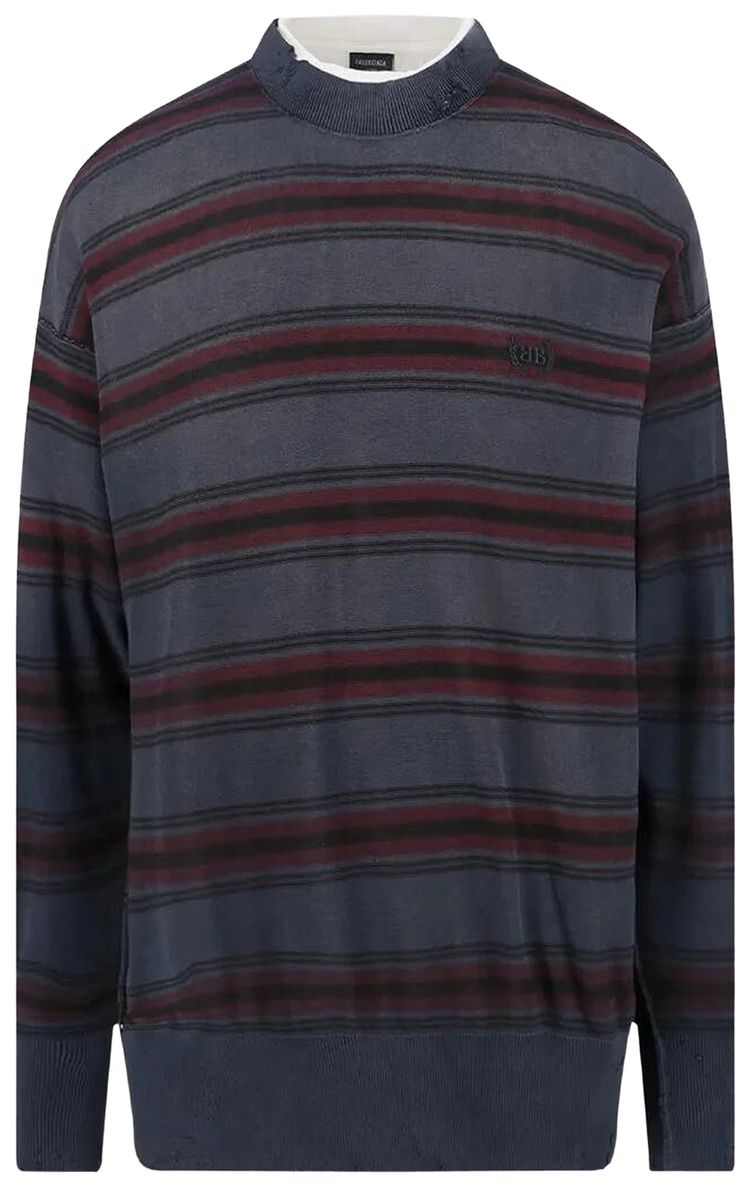 Balenciaga Layered Sweater BlackMulticolor