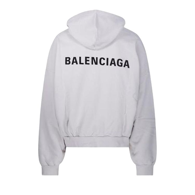 Balenciaga Polo Hoodie Off WhiteBlack