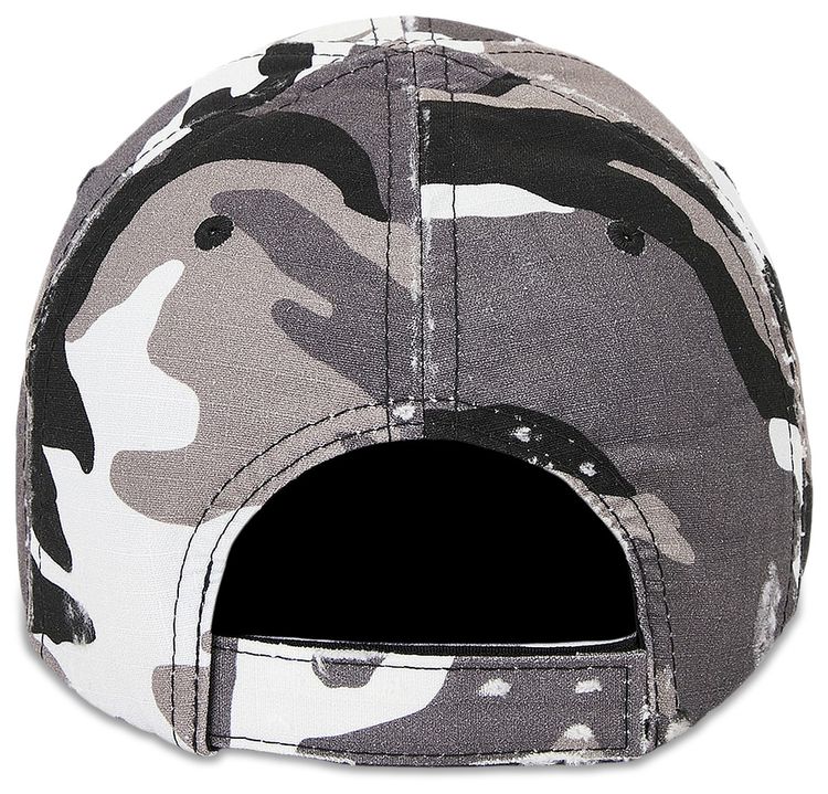 Balenciaga Camo Cap GreyBlack