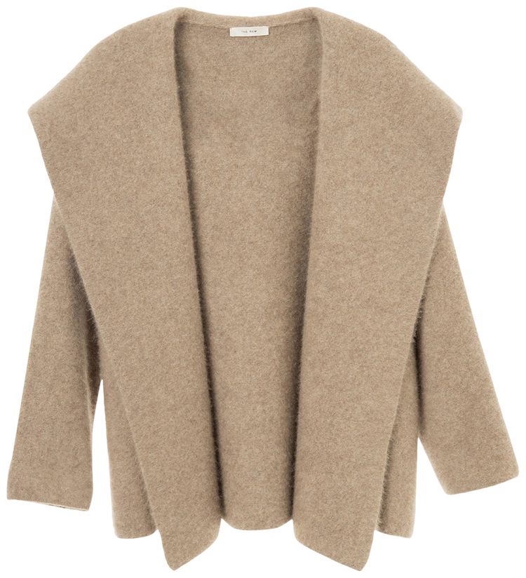 The Row Molli Cardigan Light Pebble