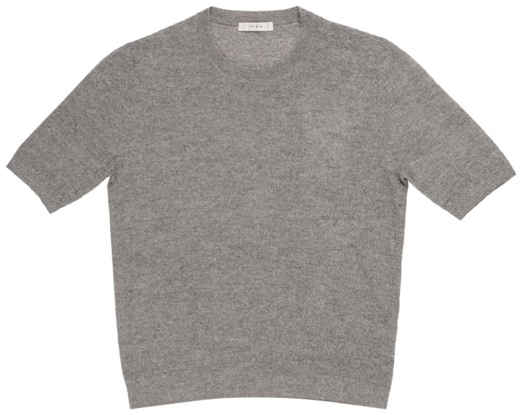 The Row Marika Top Medium Grey Melange