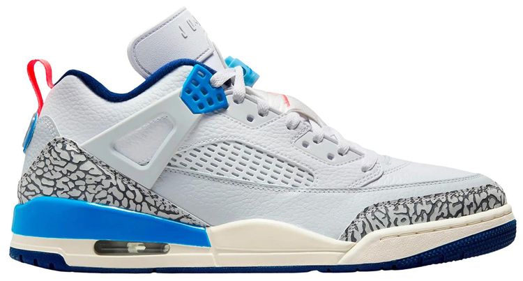 Air Jordan Spizike Low White Blue Void