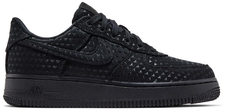 Nike Wmns Air Force 1 Low Valentines Day Triple Black 2026