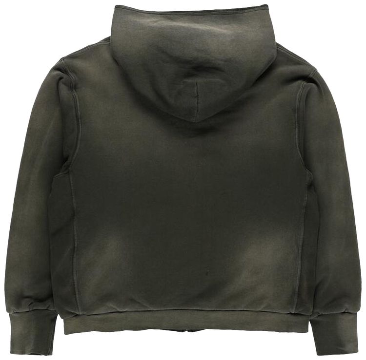XHIBITION Souvenir Thermal Lined Zip Hoodie Elm