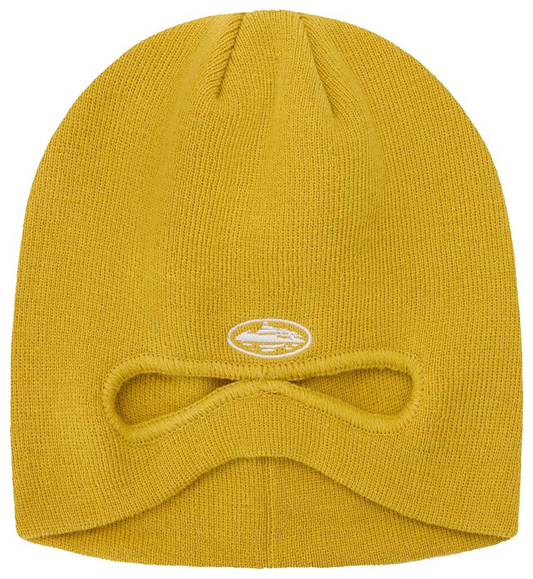Corteiz Peek A Beanie Mustard