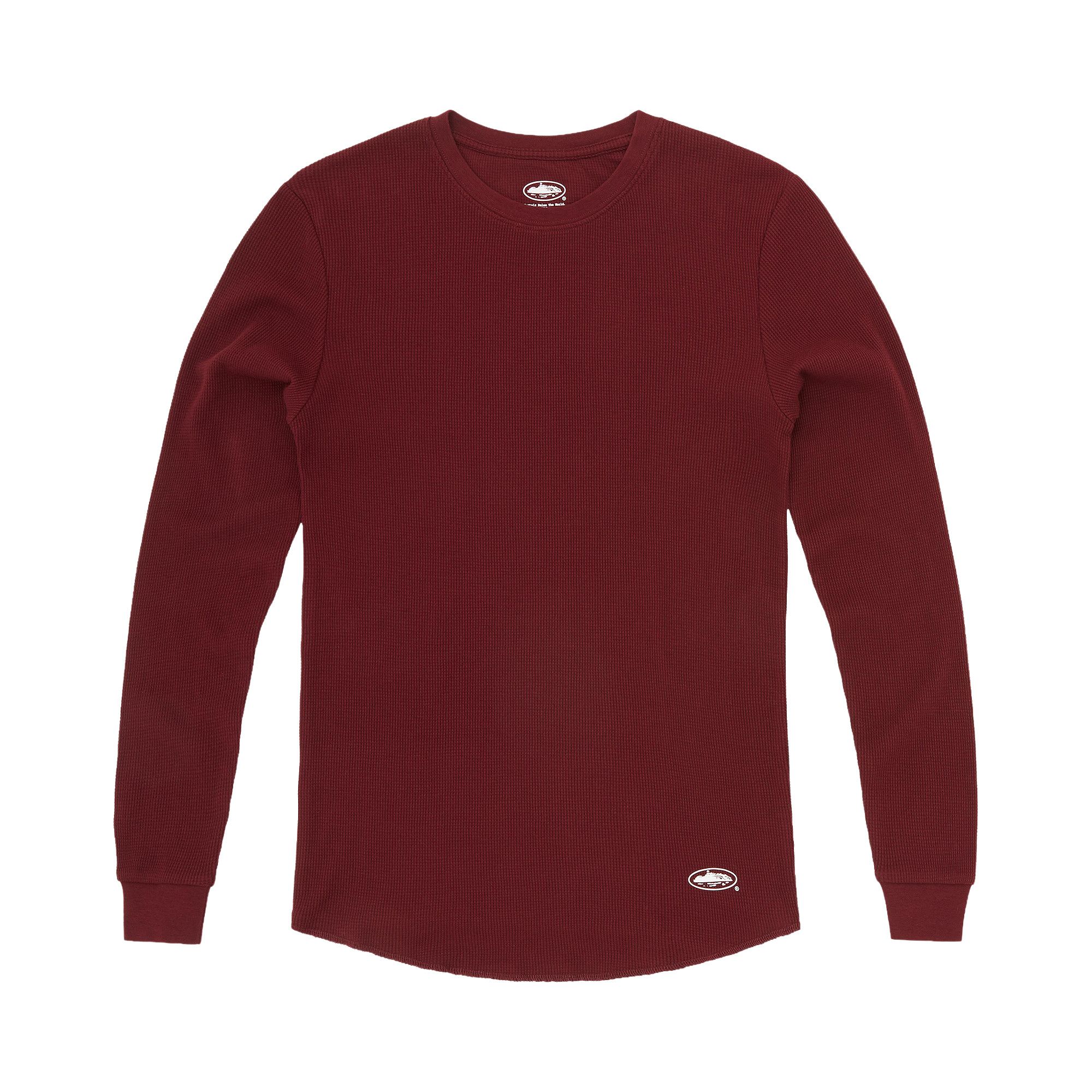 Buy Corteiz Guerillaz Thermal Long-Sleeve Tee 'Burgundy