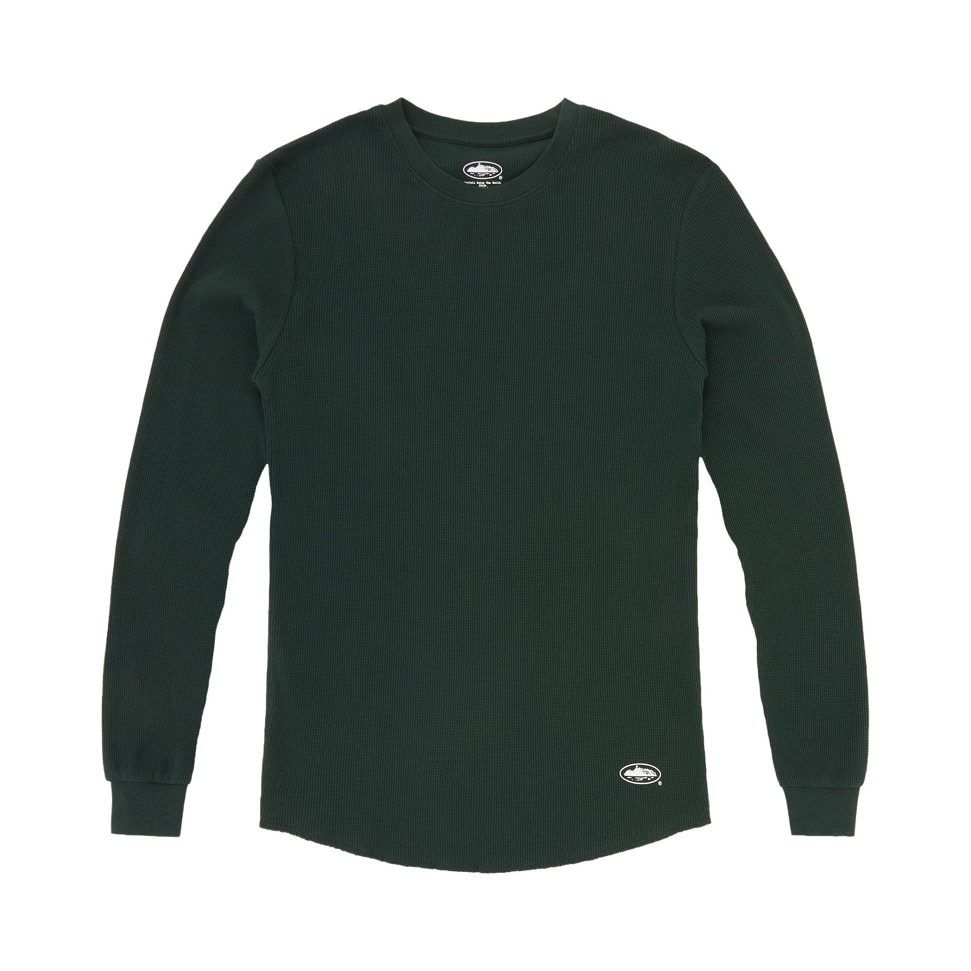 Buy Corteiz Guerillaz Thermal Long-Sleeve Tee 'Forest Green