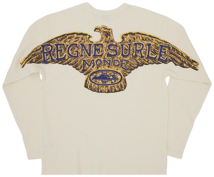 Corteiz Rslm Eagle Waffle Thermal Cream