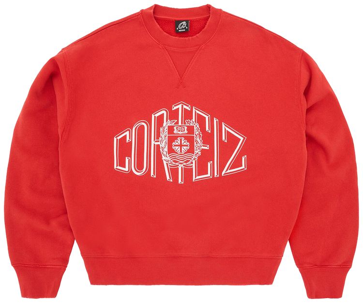 Corteiz Sophomore Crewneck Red