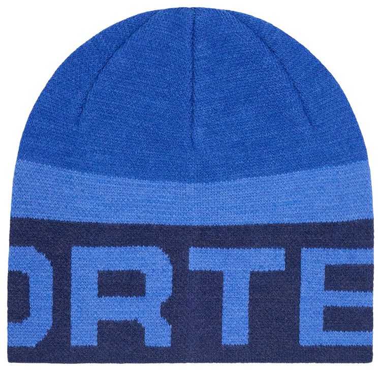 Corteiz Precision Knit Beanie Navy