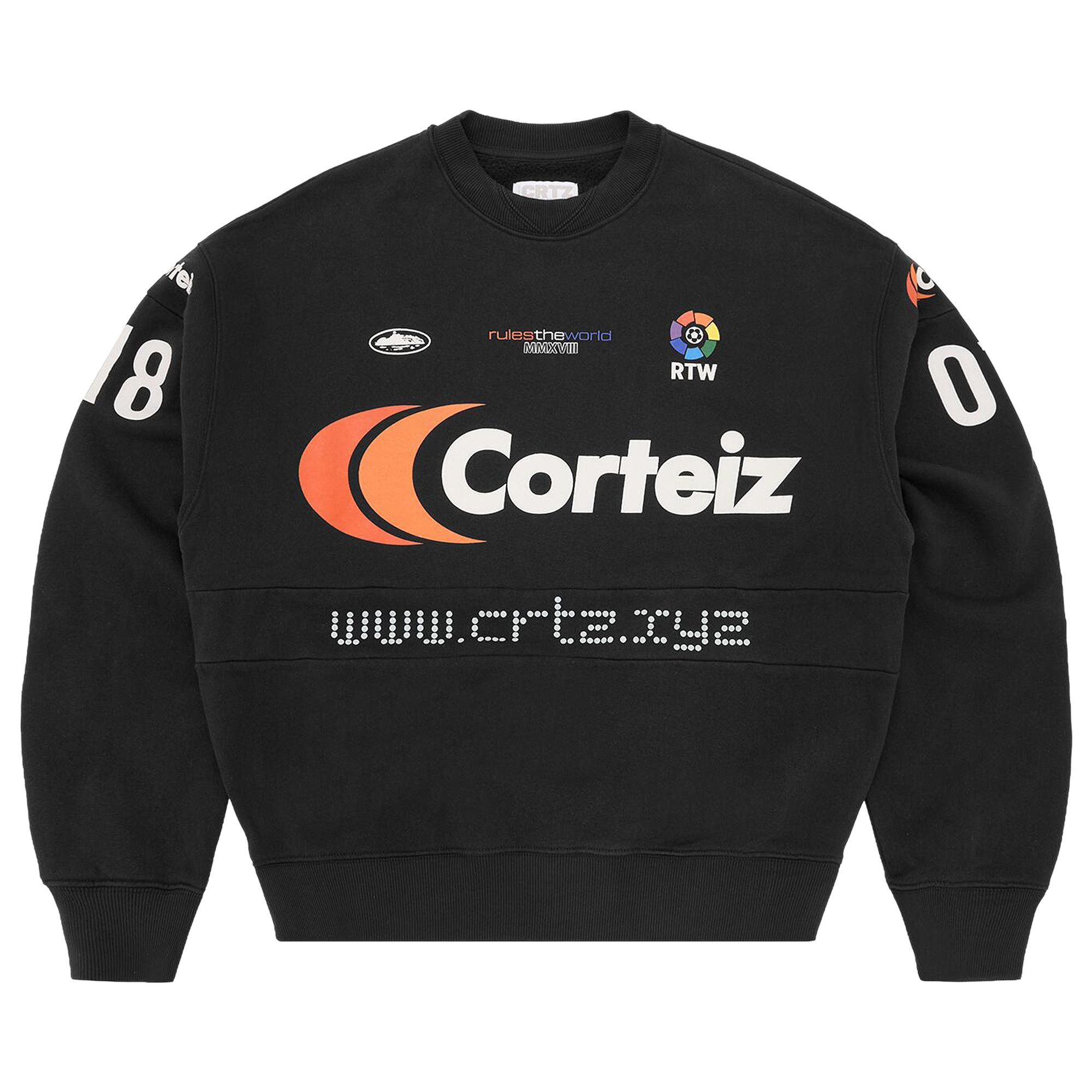 Buy Corteiz Sponsors Crewneck 'Black' - CRTZ0561 001 | GOAT UK