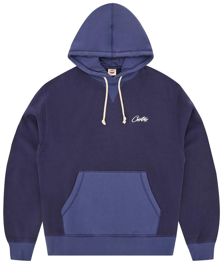Corteiz HMP Contrast Hoodie Navy