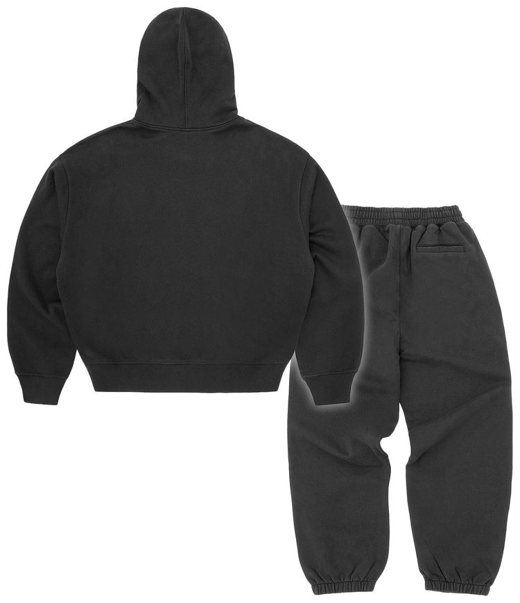 Corteiz Mini Island Hoodie Tracksuit Black
