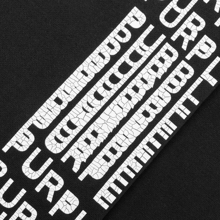 PURPLE BRAND Midweight Fleece Flared Pant Black