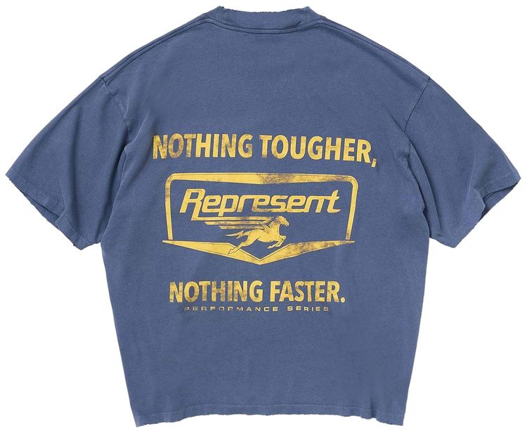 Represent Clo Nothing Faster T Shirt Indigo