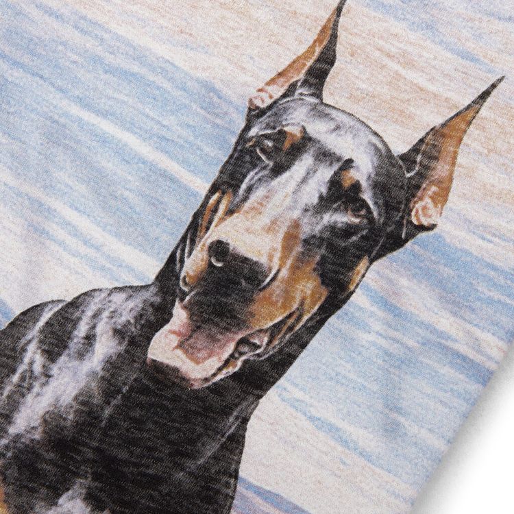 Represent Clo Western Dobermans T Shirt Flat White