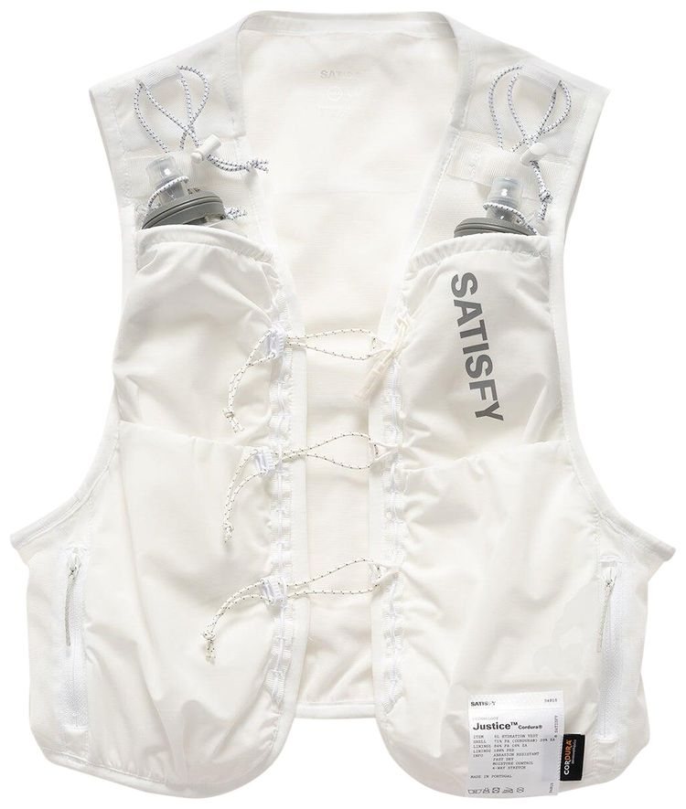 SATISFY Justice Cordura Hydration Vest 5L Off White