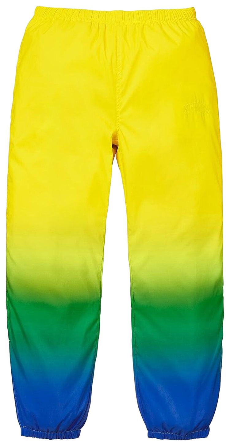 Supreme Gradient Track Pant Yellow